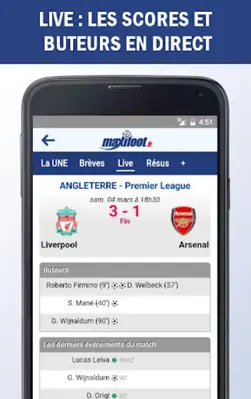 Mercato foot par Maxifoot android App screenshot 2