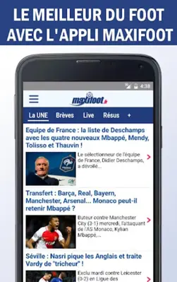 Mercato foot par Maxifoot android App screenshot 6